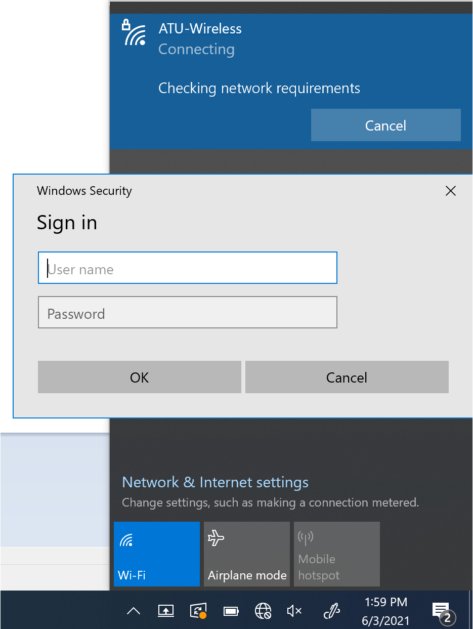 Username and password prompt on Windows 10 after user's password has been updated